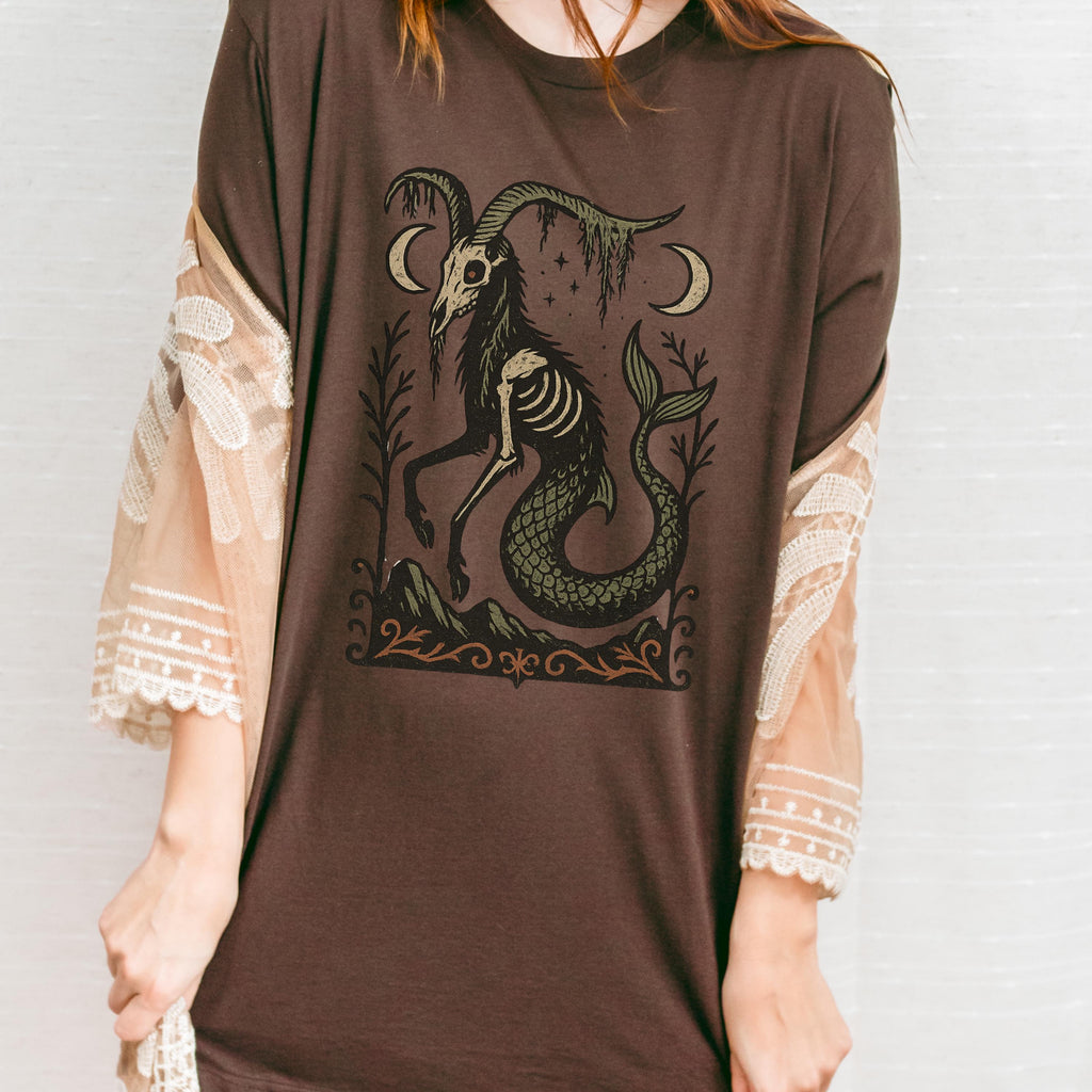 Additional photo of Capricorn Zodiac Sea Goat T-shirt