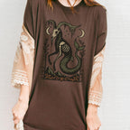 Additional photo of Capricorn Zodiac Sea Goat T-shirt