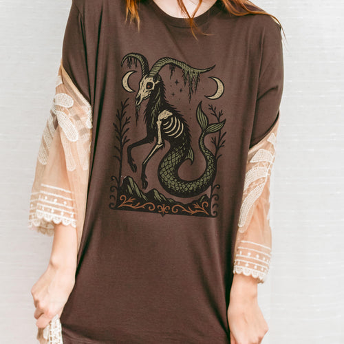Additional photo of Capricorn Zodiac Sea Goat T-shirt