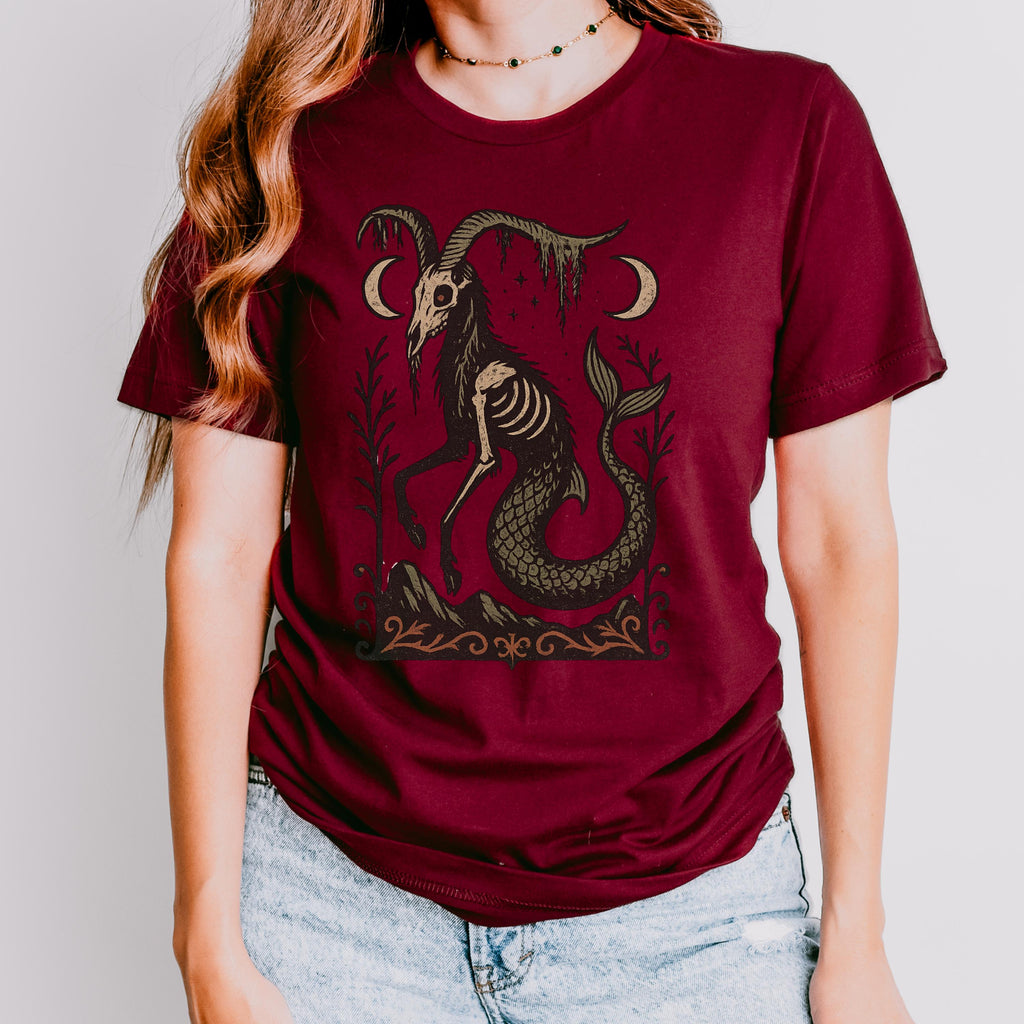Additional photo of Capricorn Zodiac Sea Goat T-shirt