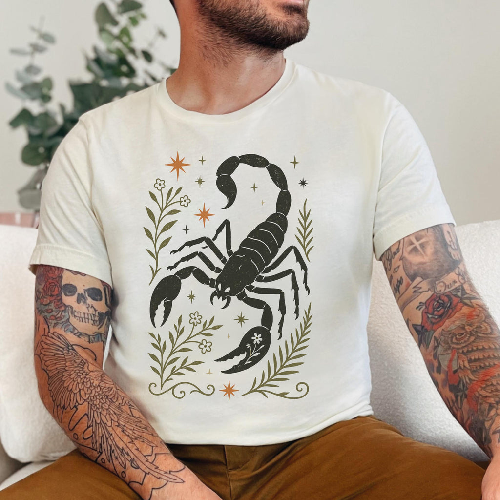 Product photo of Scorpio Zodiac Scorpion Graphic T-shirt