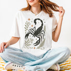 Additional photo of Scorpio Zodiac Scorpion Graphic T-shirt