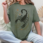 Additional photo of Scorpio Zodiac Scorpion Graphic T-shirt