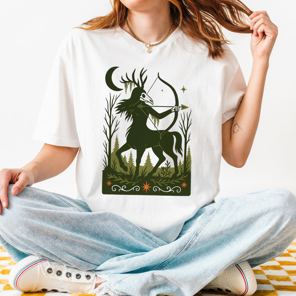 Additional photo of Sagittarius Zodiac Archer Graphic T-shirt