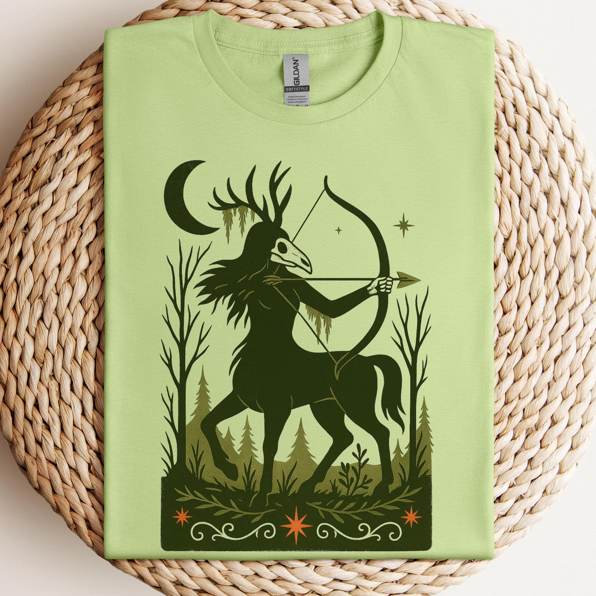 Additional photo of Sagittarius Zodiac Archer Graphic T-shirt