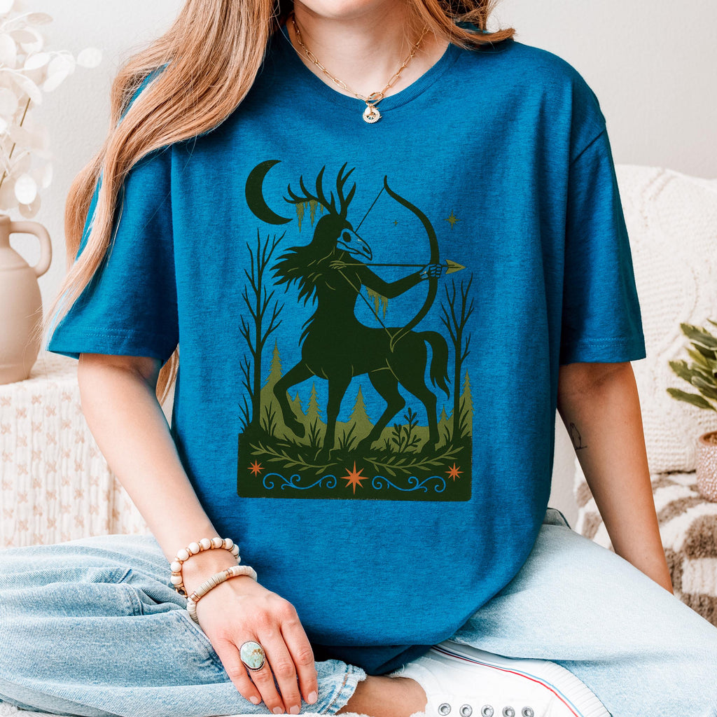 Additional photo of Sagittarius Zodiac Archer Graphic T-shirt