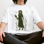 Additional photo of Virgo Zodiac Skeleton Maiden Graphic T-shirt
