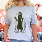 Additional photo of Virgo Zodiac Skeleton Maiden Graphic T-shirt