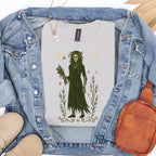 Additional photo of Virgo Zodiac Skeleton Maiden Graphic T-shirt