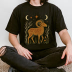 Additional photo of Aries Zodiac Ram Graphic T-shirt