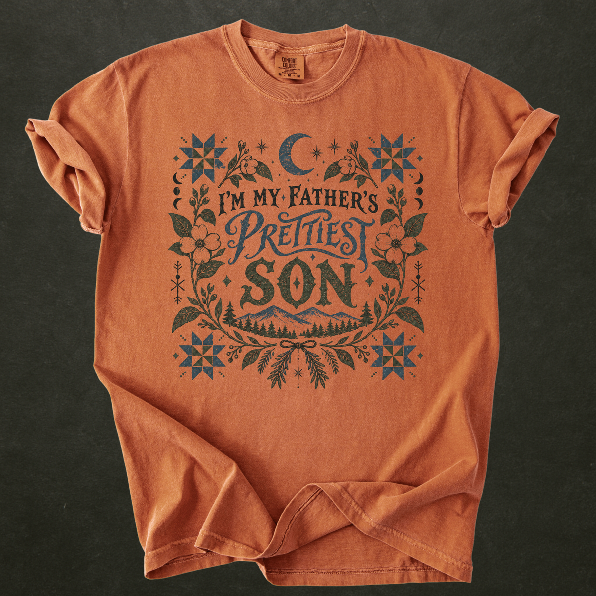 Additional photo of Im My Fathers Prettiest Son T-shirt