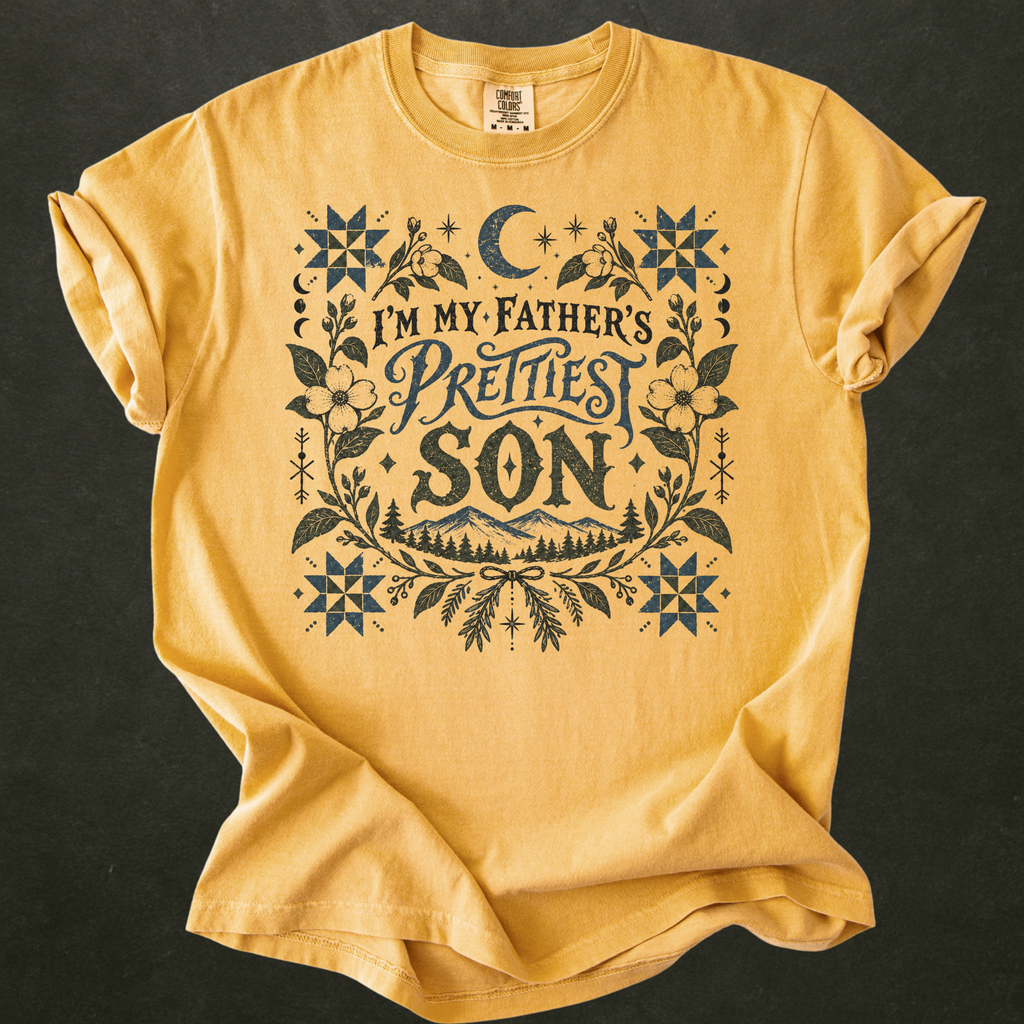 Additional photo of Im My Fathers Prettiest Son T-shirt