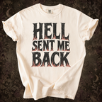 Product photo of Hell Sent Me Back T-shirt