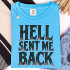 Additional photo of Hell Sent Me Back T-shirt