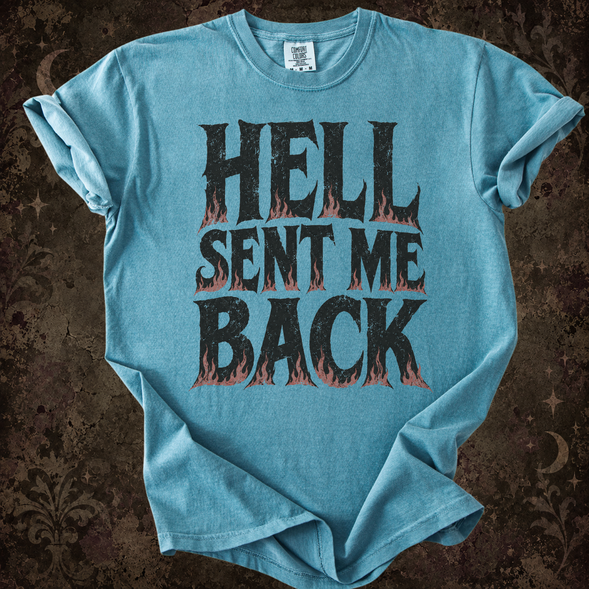 Additional photo of Hell Sent Me Back T-shirt