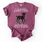 Additional photo of If You Are Neutral in Situations of Injustice T-shirt