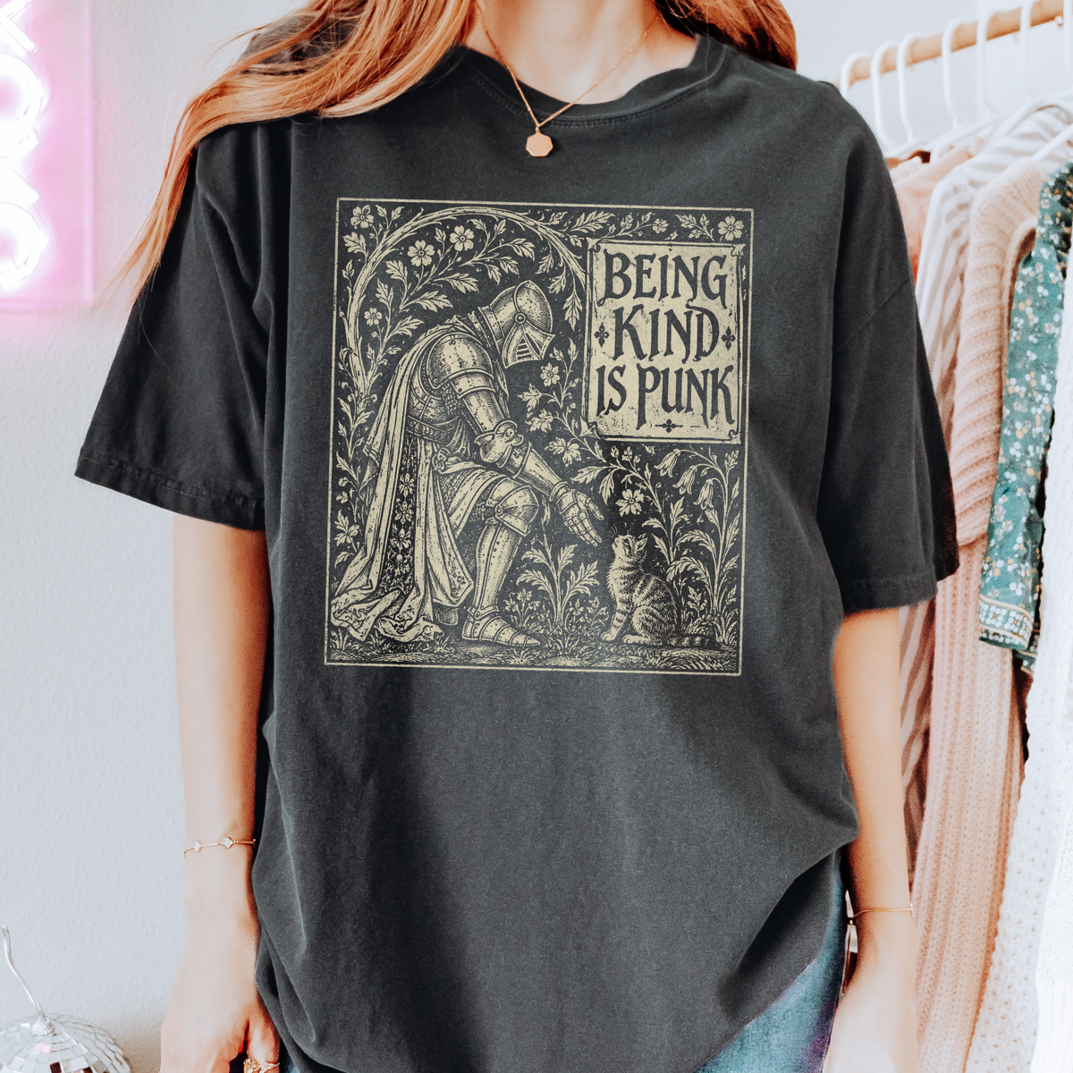 Additional photo of Being Kind Is Punk T-shirt