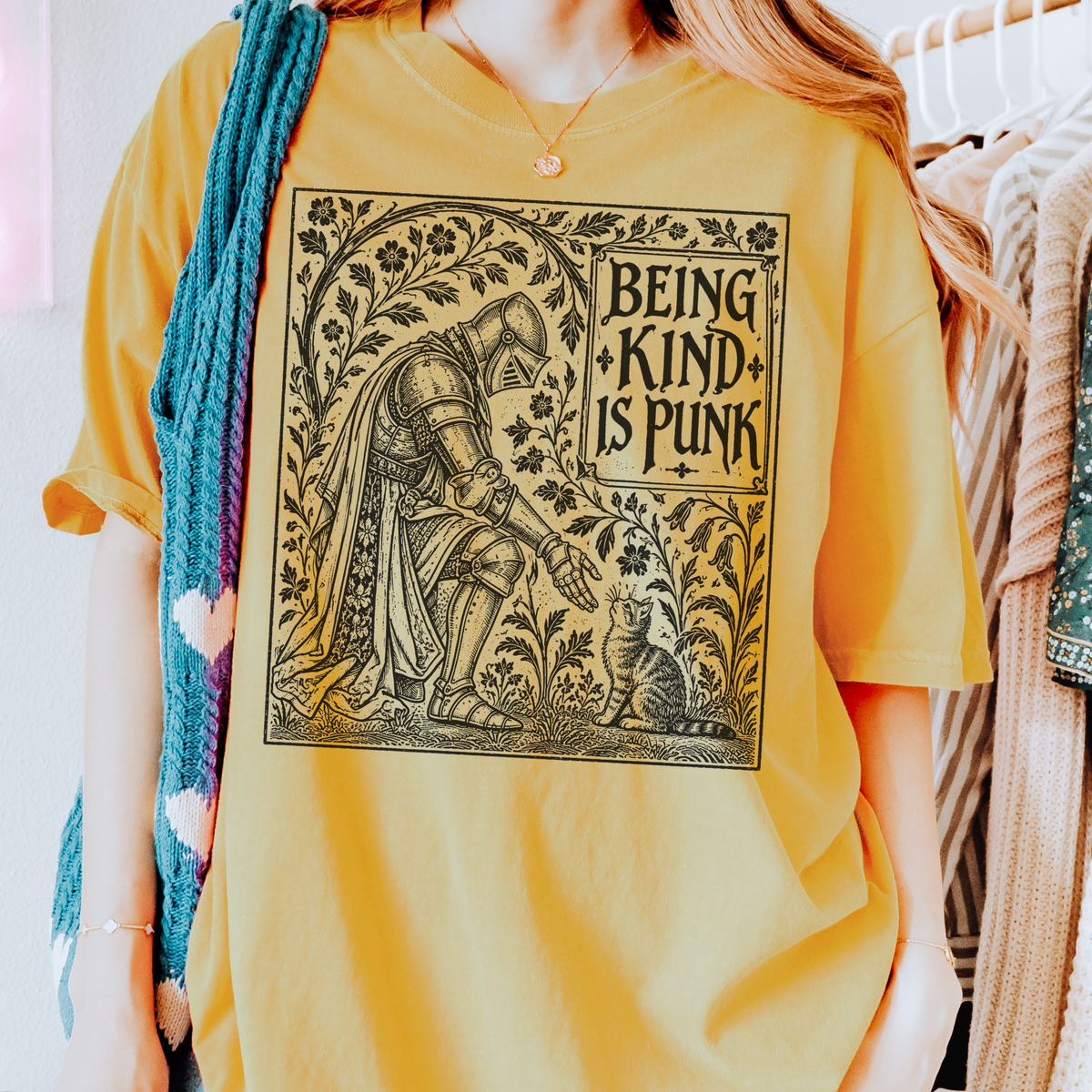 Additional photo of Being Kind Is Punk T-shirt