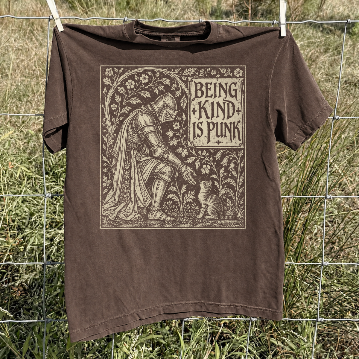 Product photo of Being Kind Is Punk T-shirt