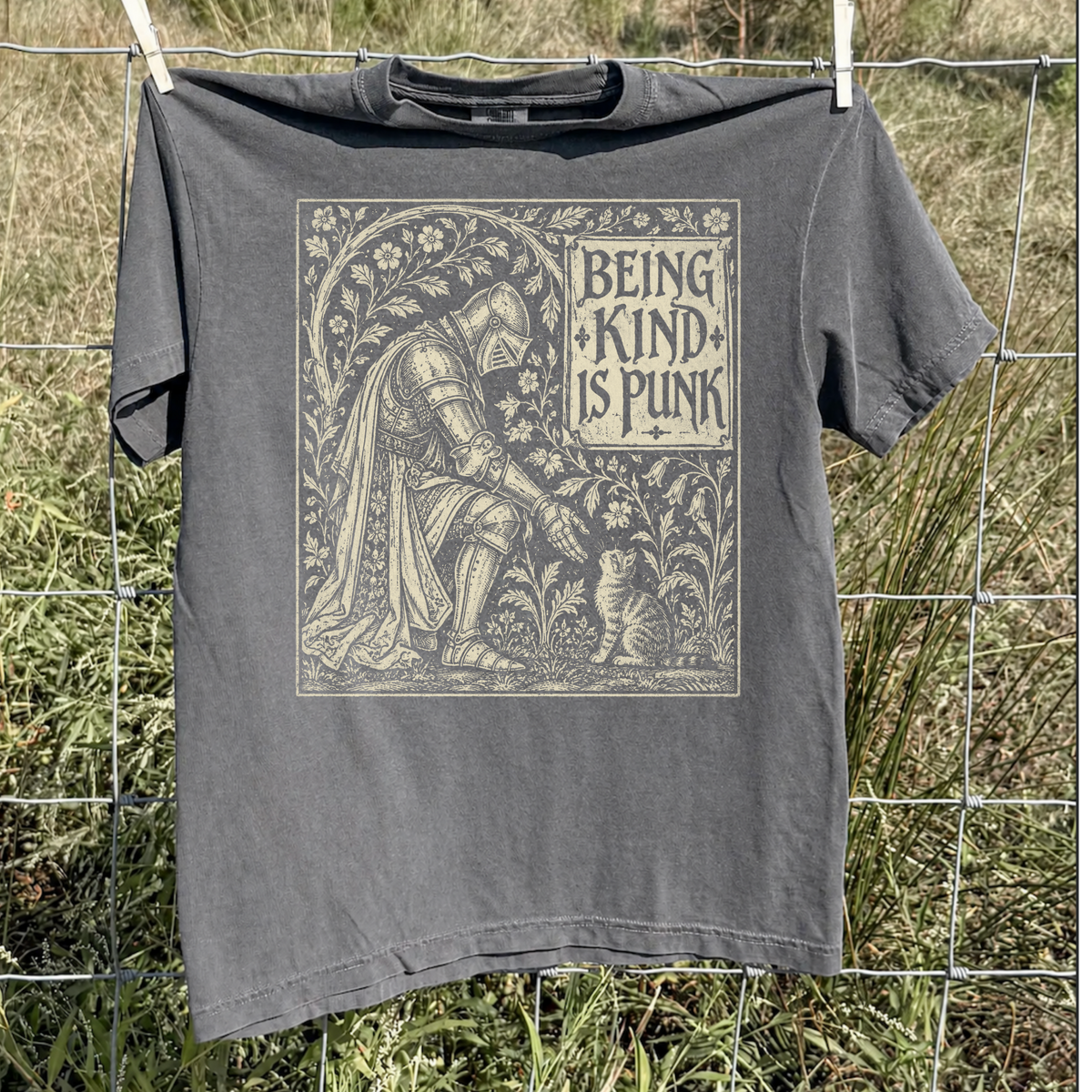 Additional photo of Being Kind Is Punk T-shirt
