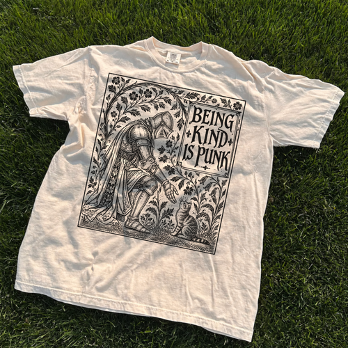Additional photo of Being Kind Is Punk T-shirt
