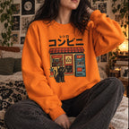 Additional photo of Japanese Convenience Store Cat sweatshirt