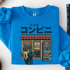 Additional photo of Japanese Convenience Store Cat sweatshirt