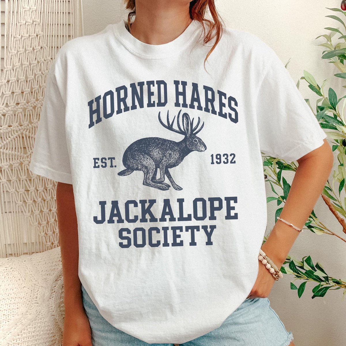 Product photo of Jackalope — Horned Hares Society T-shirt