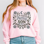Additional photo of Im My Fathers Prettiest Son sweatshirt