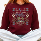 Additional photo of Im My Fathers Prettiest Son sweatshirt