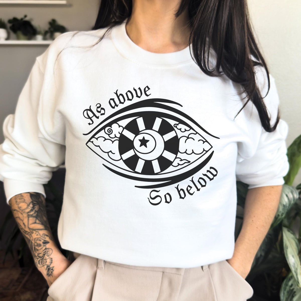 Additional photo of As Above So Below sweatshirt