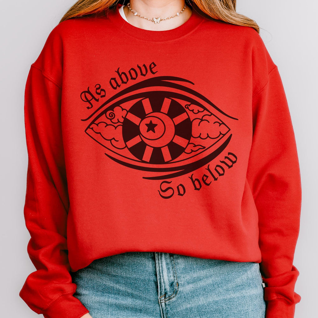 Additional photo of As Above So Below sweatshirt