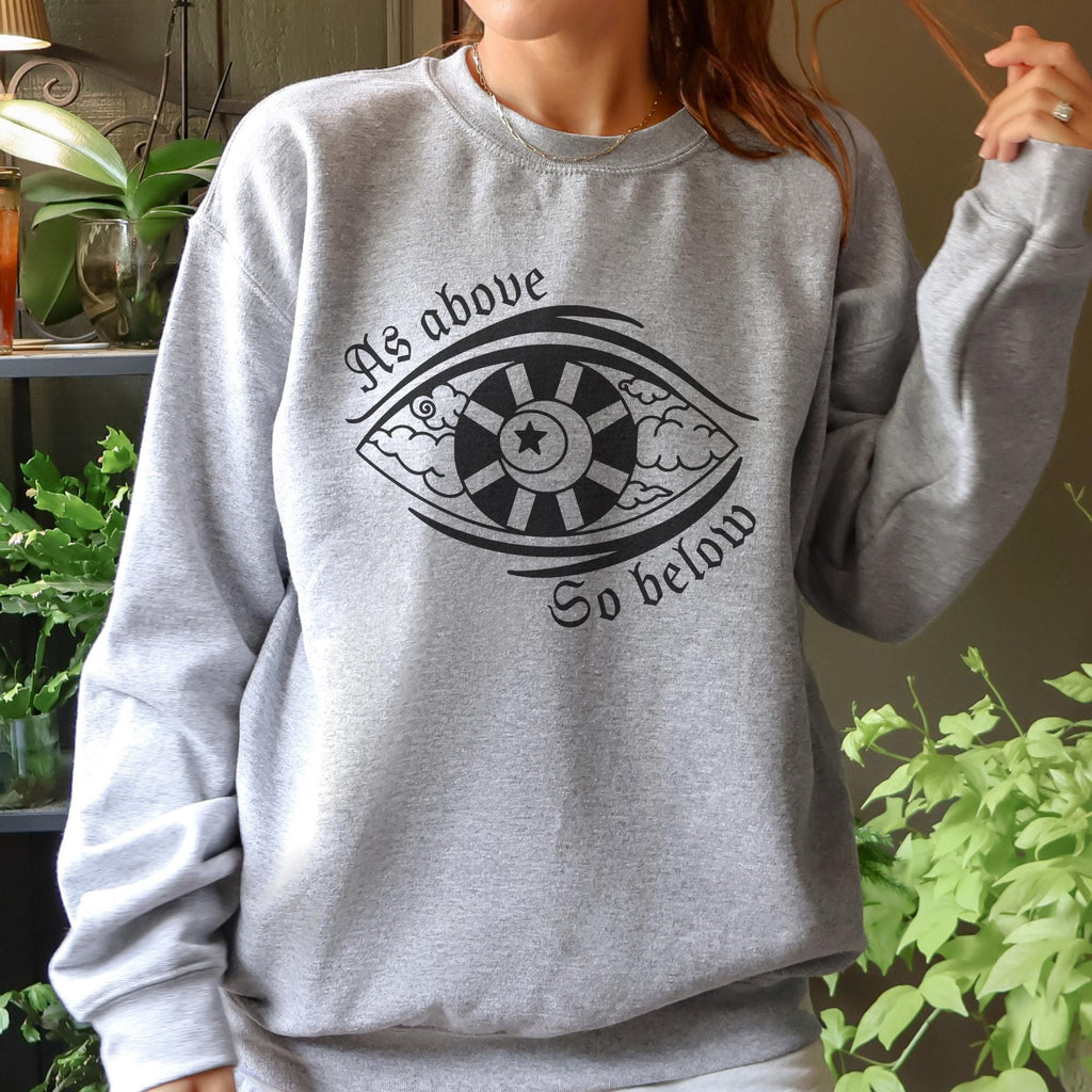 Additional photo of As Above So Below sweatshirt