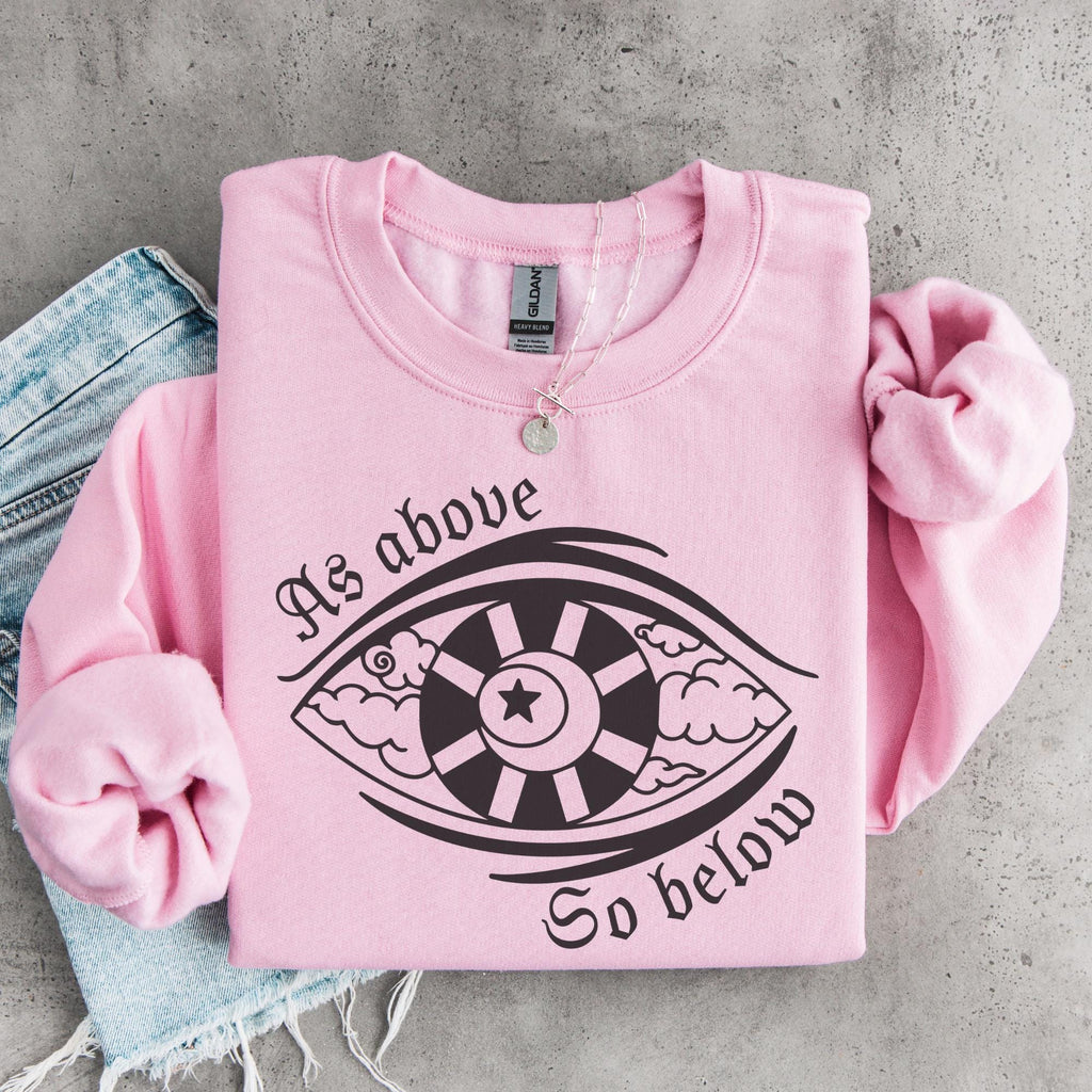 Additional photo of As Above So Below sweatshirt