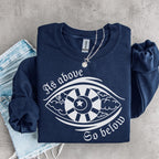 Additional photo of As Above So Below sweatshirt