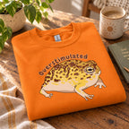 Additional photo of Overstimulated Frog — Funny Frog sweatshirt