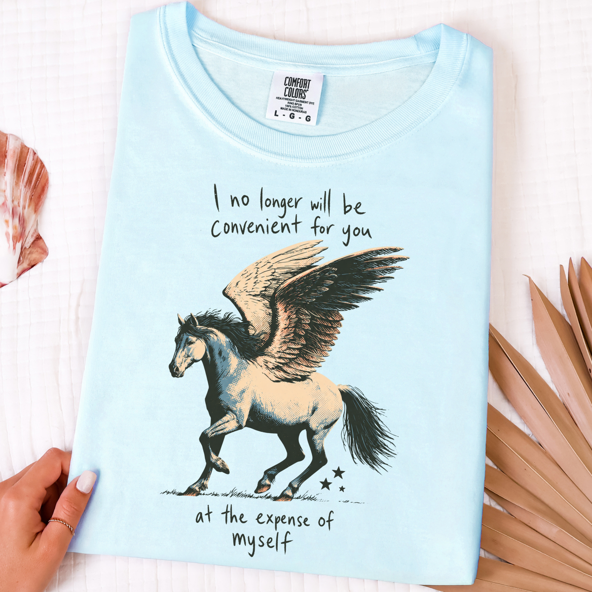 I No Longer Will Be Convenient for You Shirt, Boundaries & Self Respect Pegasus Tee