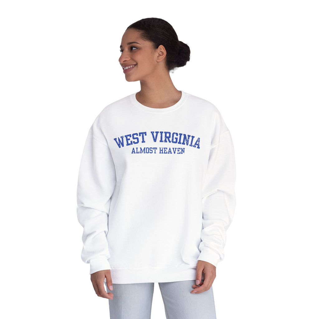 Additional photo of West Virginia "Almost Heaven" sweatshirt