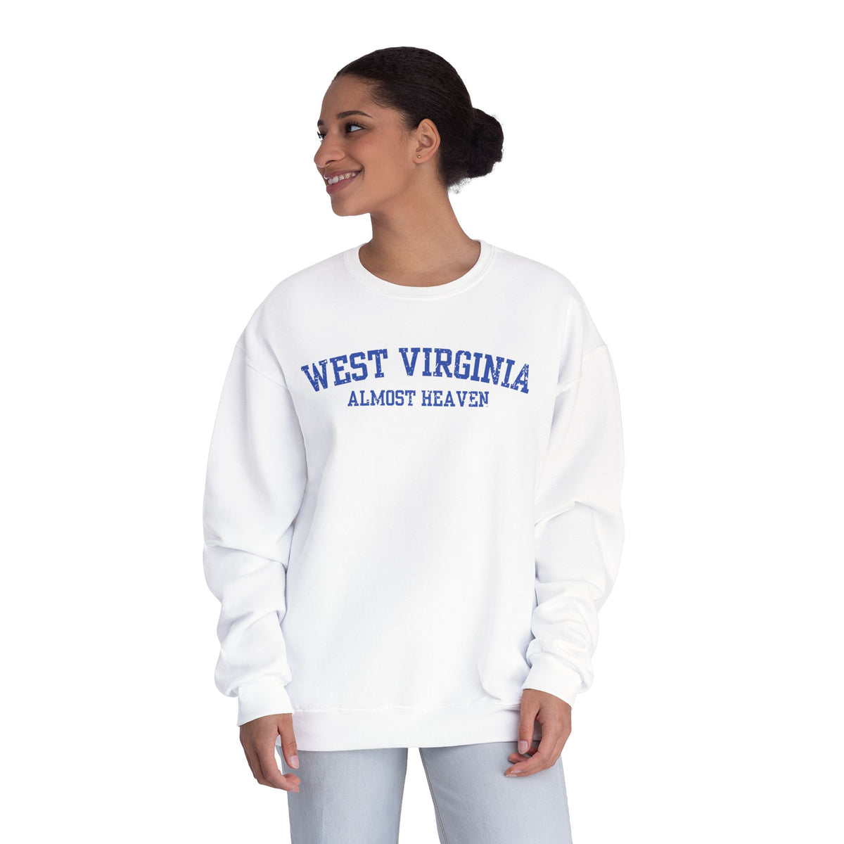 Additional photo of West Virginia "Almost Heaven" sweatshirt