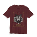 Wolf Tarot Graphic graphic shirt featuring "The Sage" Vintage Wolf Illustration T-Shirt