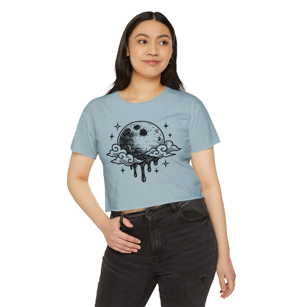 Additional photo of Moon Drip Crop Top T-shirt
