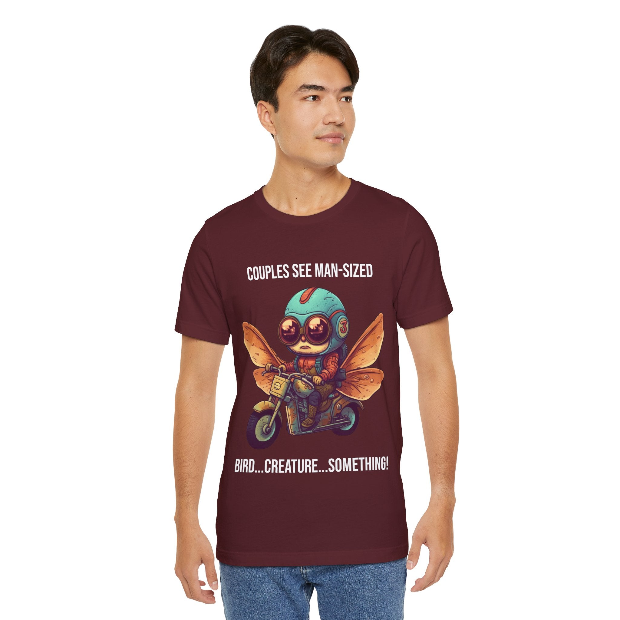Mothman Man-Sized Bird Shirt | Point Pleasant Cryptid Graphic Tee