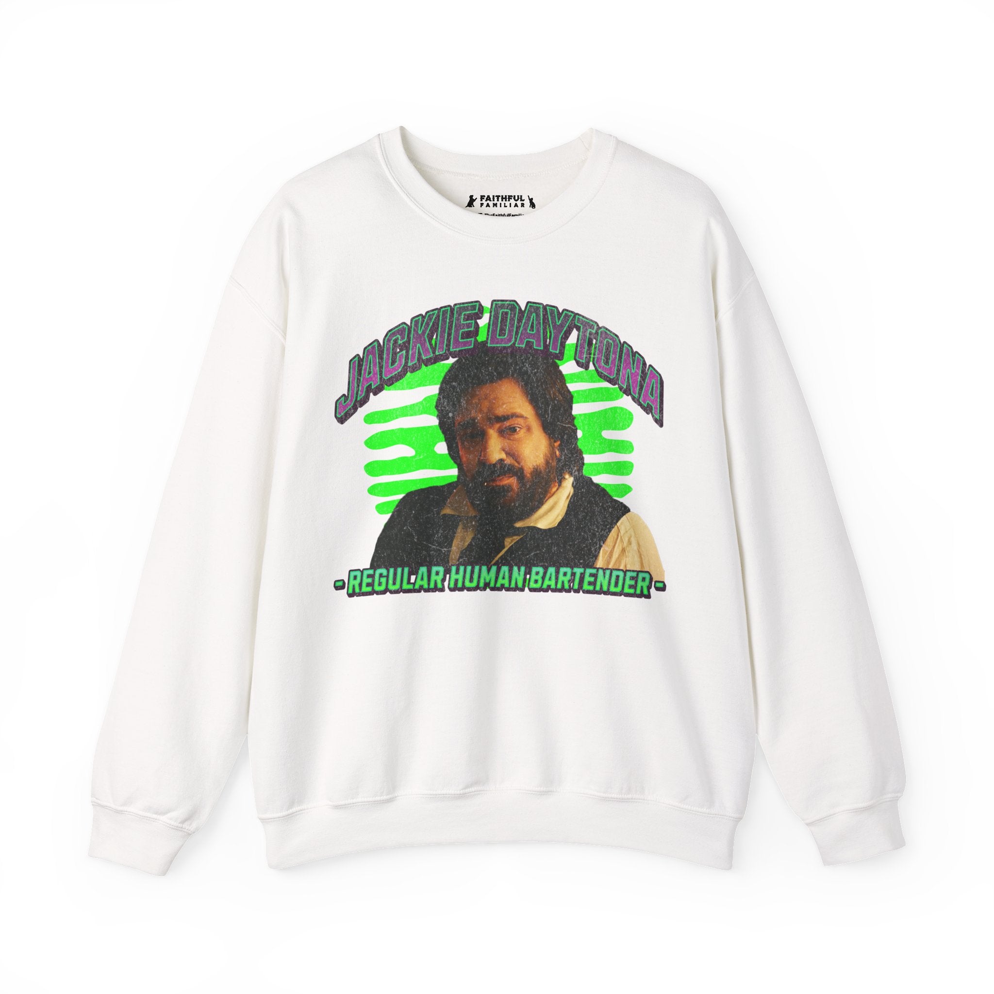Jackie Daytona Regular Human Bartender Sweatshirt | What We Do in the Shadows Crewneck