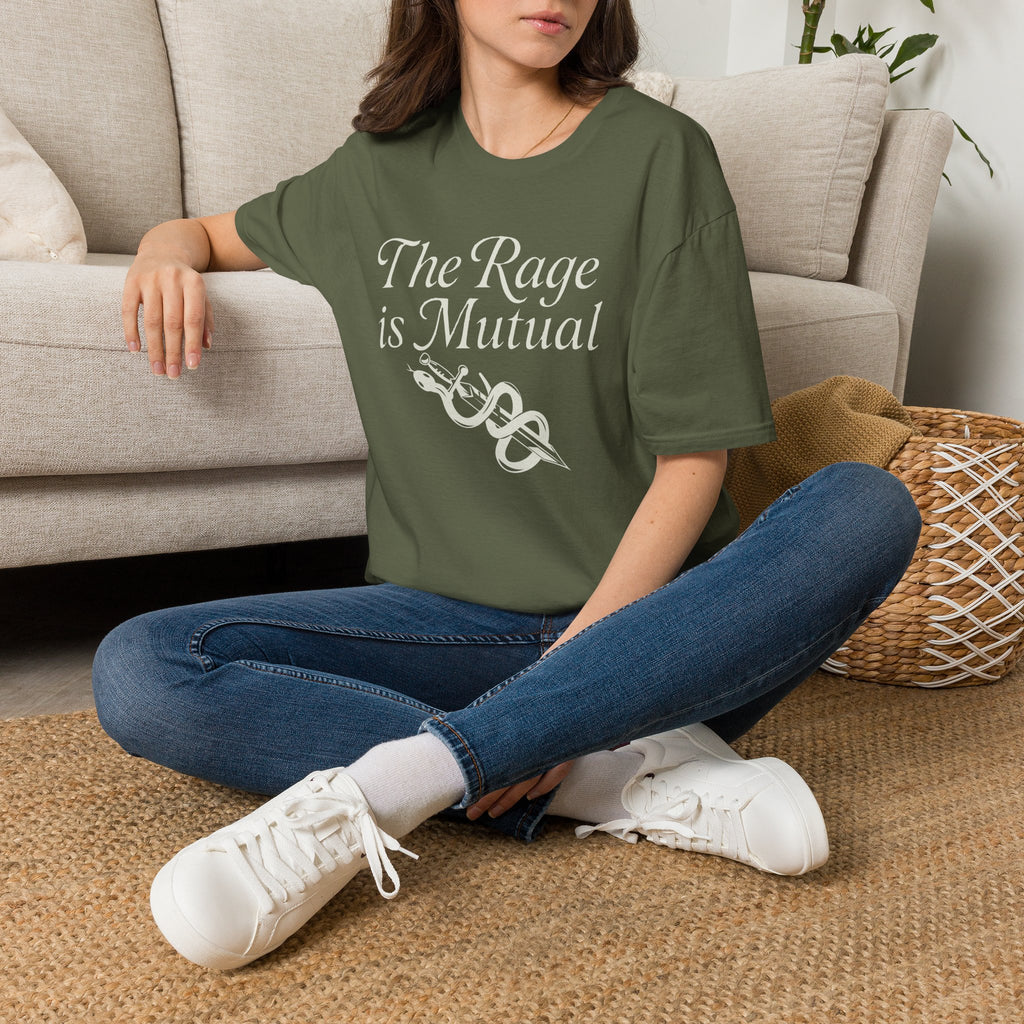 Additional photo of The Rage Is Mutual T-shirt