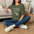 Additional photo of The Rage Is Mutual T-shirt