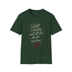 Additional photo of Hell Is Empty and All the Devils Are Here T-shirt