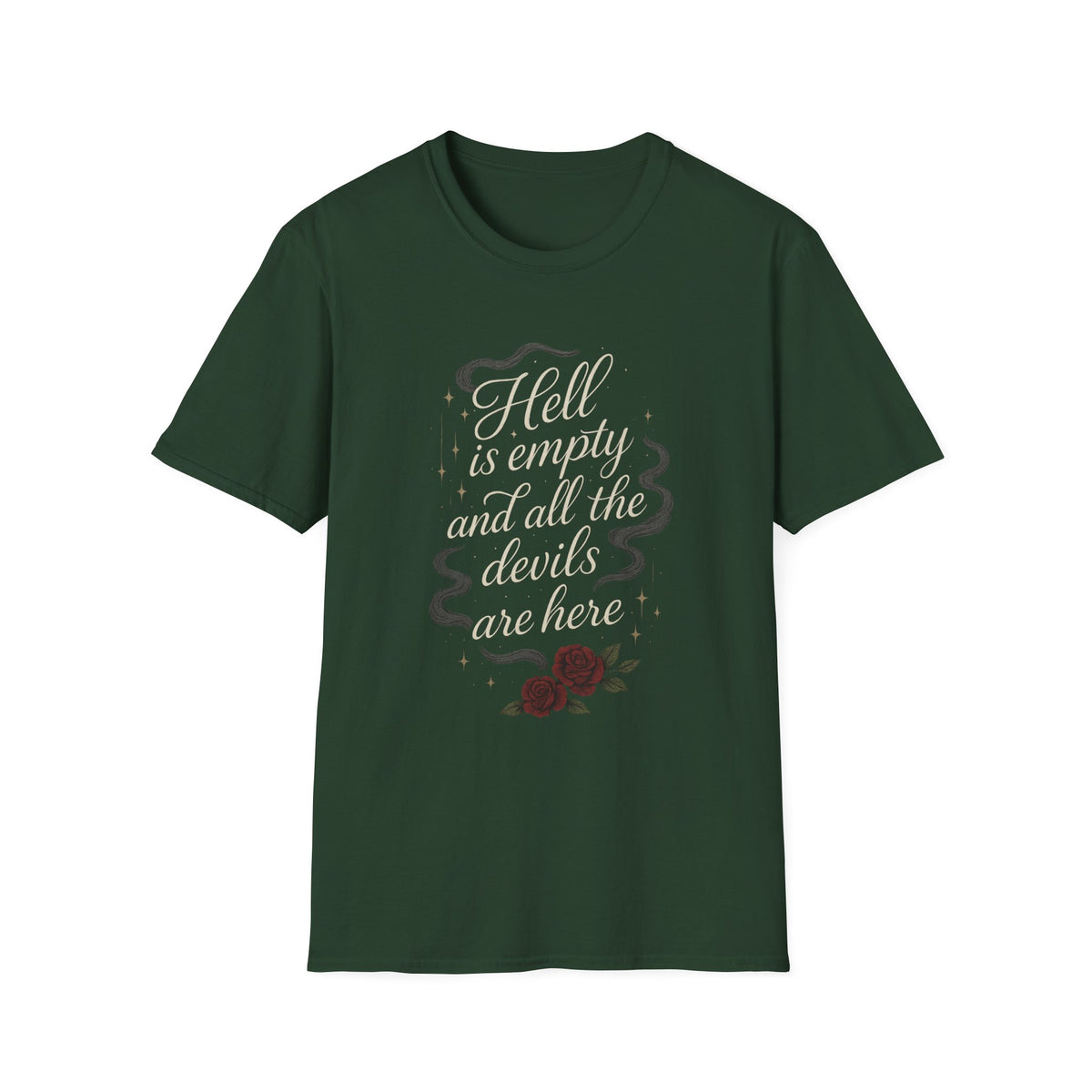 Additional photo of Hell Is Empty and All the Devils Are Here T-shirt