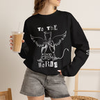 Good Omens Angel & Devil "To The World" graphic sweatshirt