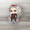 BG3 Astarion Vinyl Sticker: Don't Touch Me