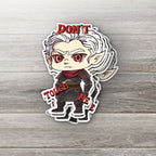 BG3 Astarion : Don't Touch Me vinyl sticker